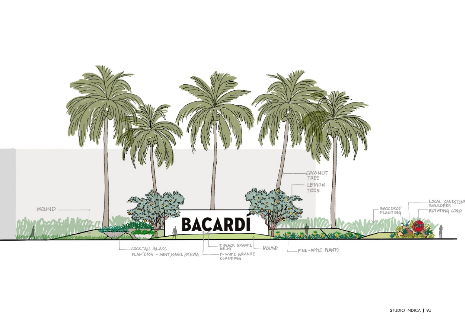 Bacardi Bottling Plant and Experience Center project material — sheet 95