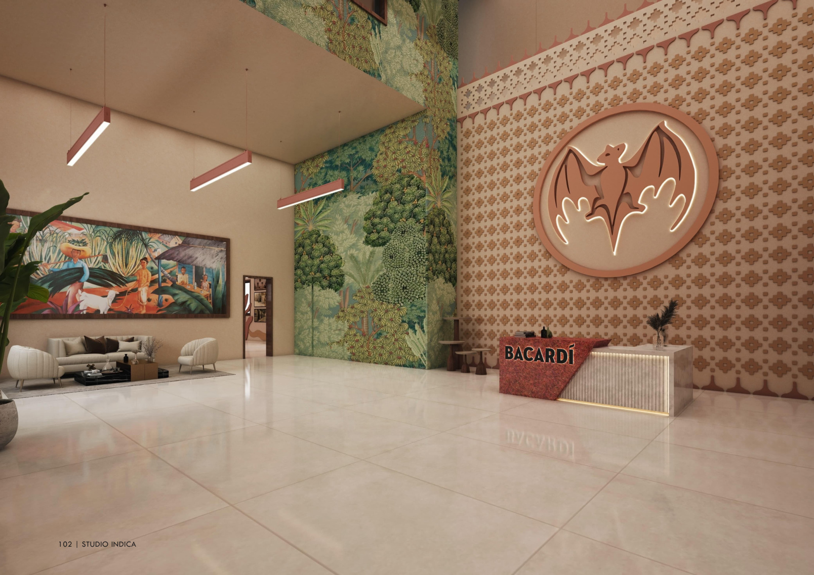 Bacardi Bottling Plant and Experience Center project material — sheet 102