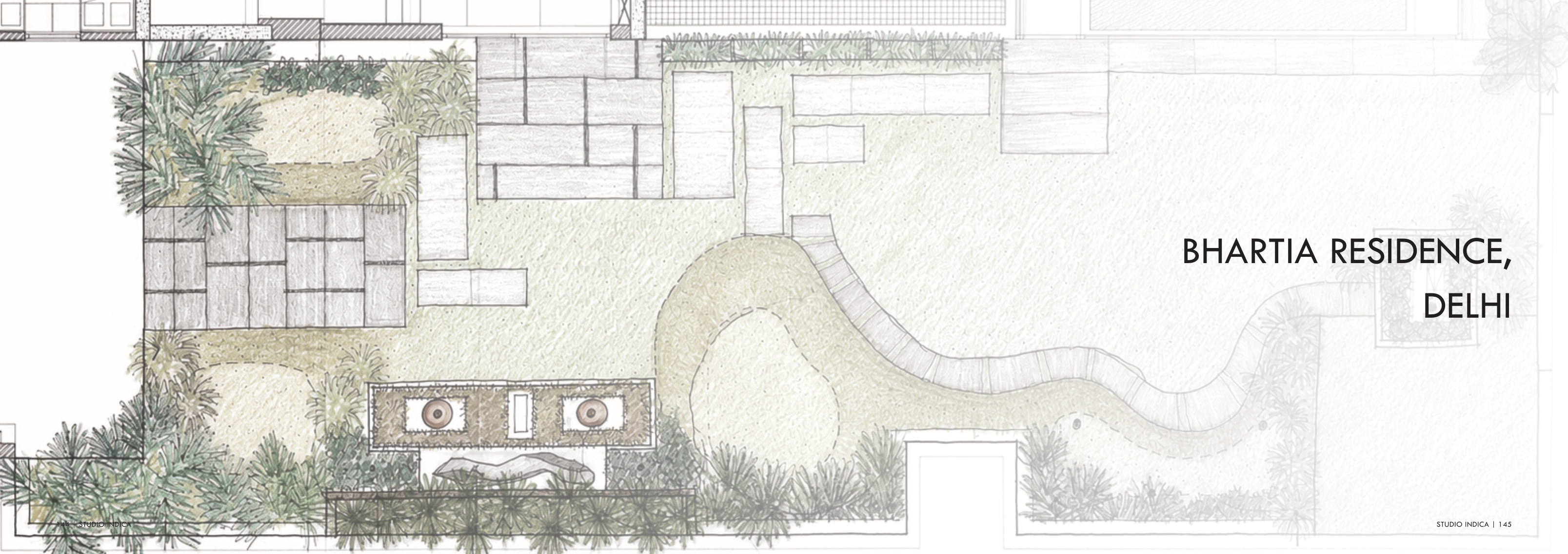 Bhartia Residence — complete presentation spread 73