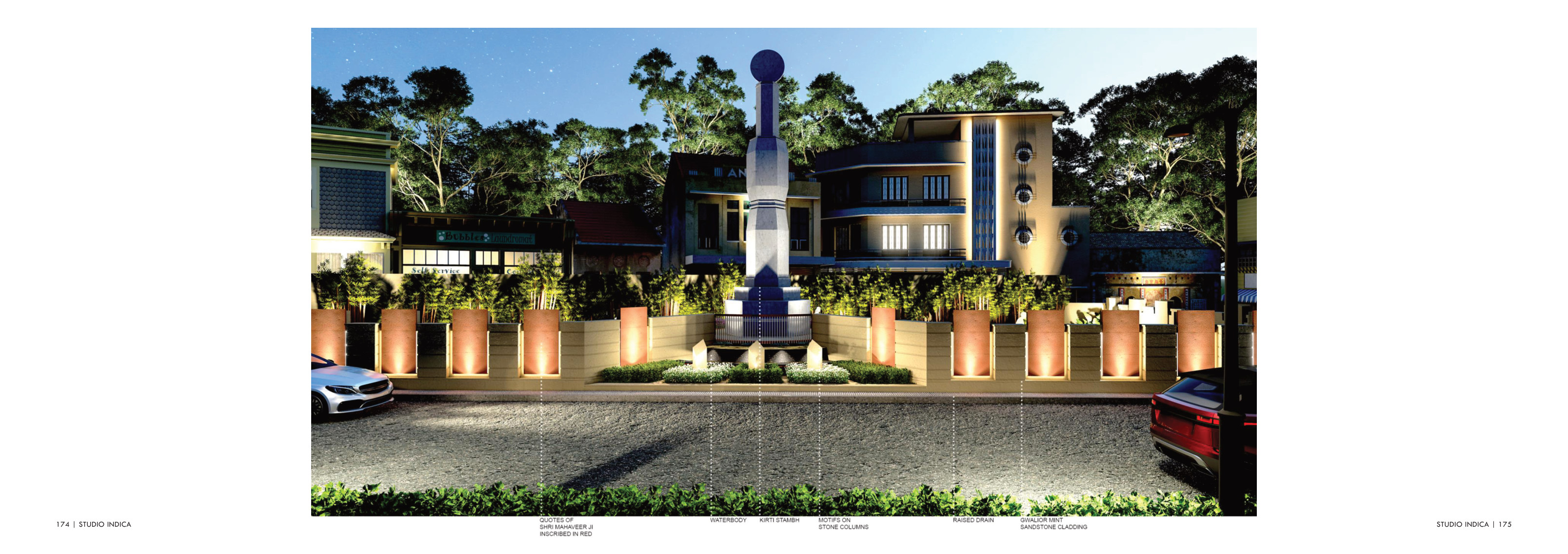 Mahavir Park — complete presentation spread 88